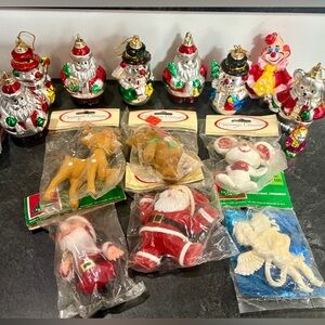 Vintage Christmas ornaments